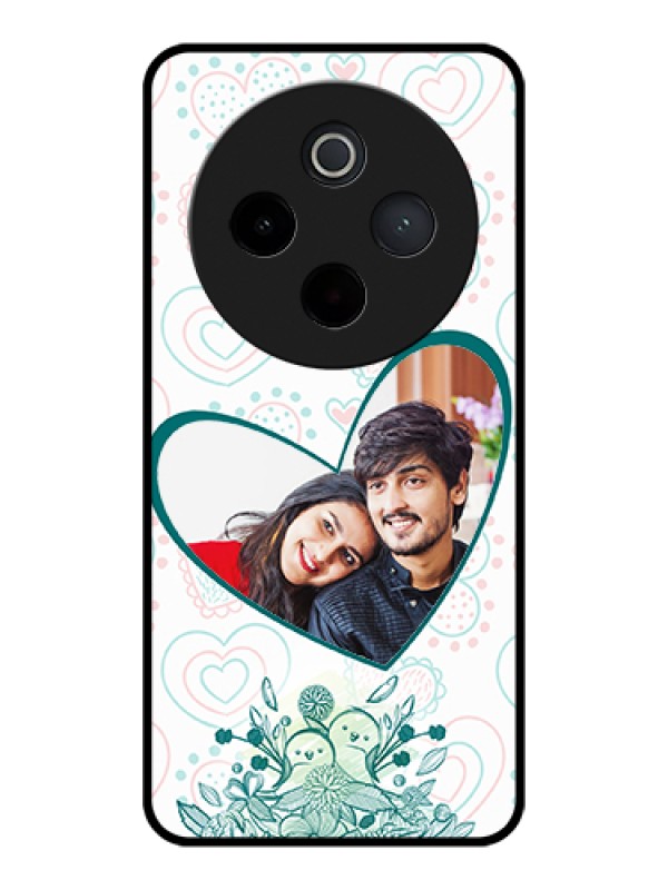Custom iQOO Z10 5G Custom Glass Phone Case - Premium Couple Design