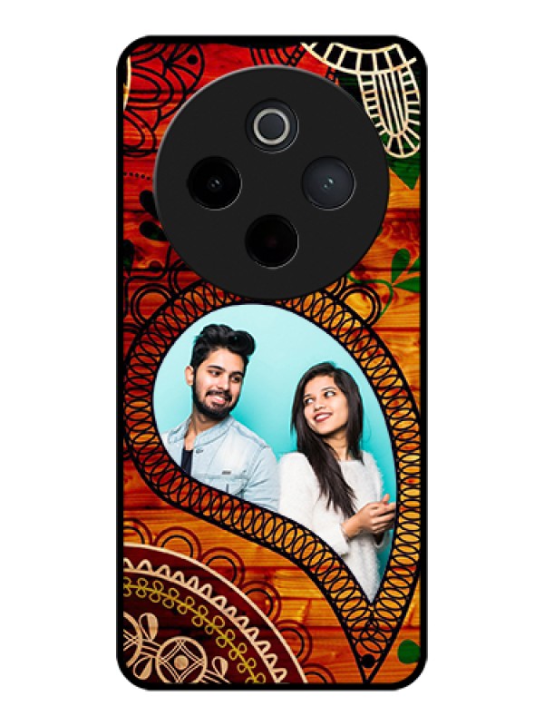 Custom iQOO Z10 5G Custom Glass Phone Case - Abstract Colorful Design