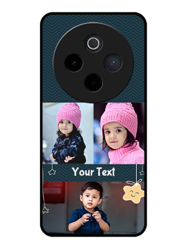 Custom iQOO Z10 5G Custom Glass Phone Case - Hanging Stars Design