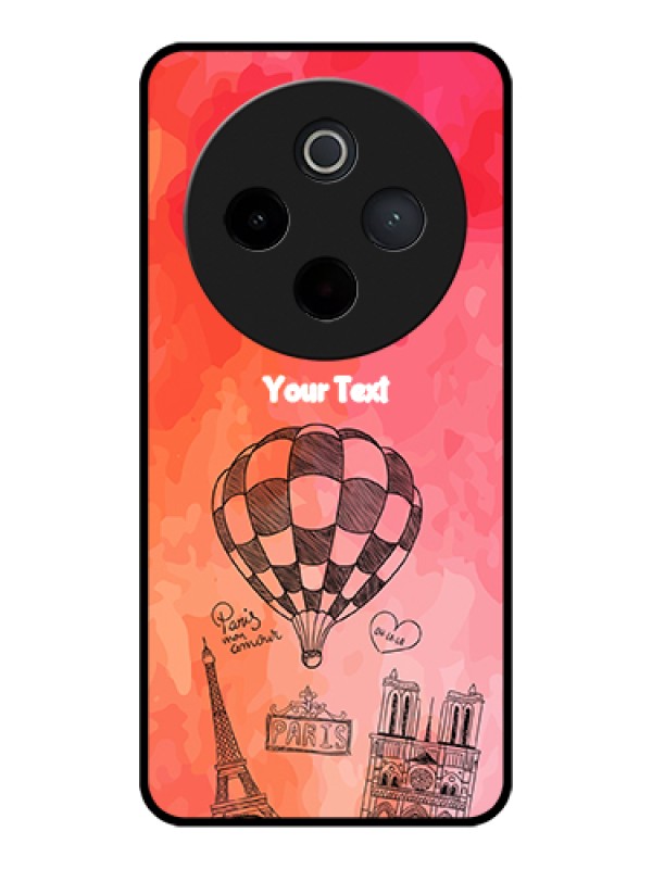 Custom iQOO Z10 5G Custom Glass Phone Case - Paris Theme Design