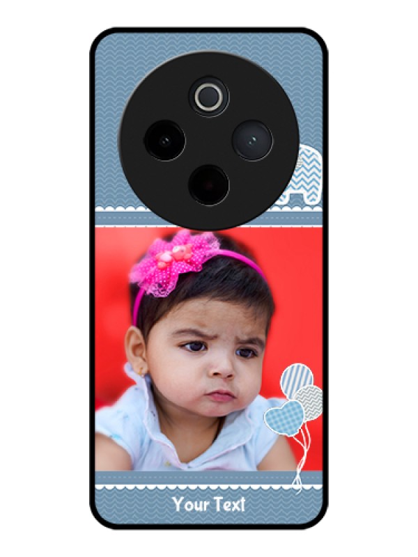 Custom iQOO Z10 5G Custom Glass Phone Case - With Kids Pattern Design