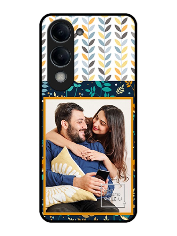 Custom iQOO Z10 Lite Custom Glass Phone Case - Pattern Design