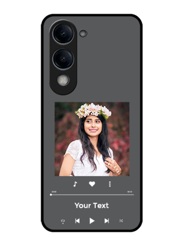 Custom iQOO Z10 Lite Custom Glass Phone Case - Play The Music Design