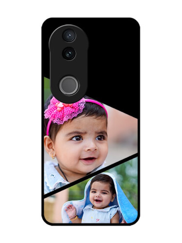 Custom iQOO Z10R Custom Glass Phone Case - Semi Cut Design