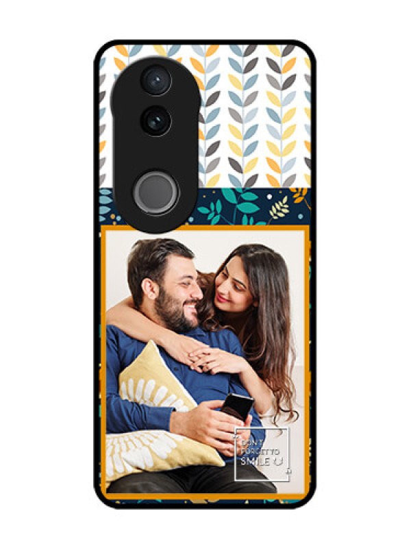 Custom iQOO Z10R Custom Glass Phone Case - Pattern Design