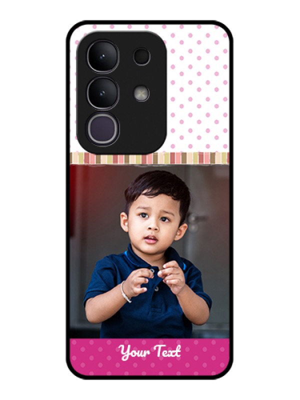Custom iQOO Z10x 5G Custom Glass Phone Case - Cute Girls Cover Design