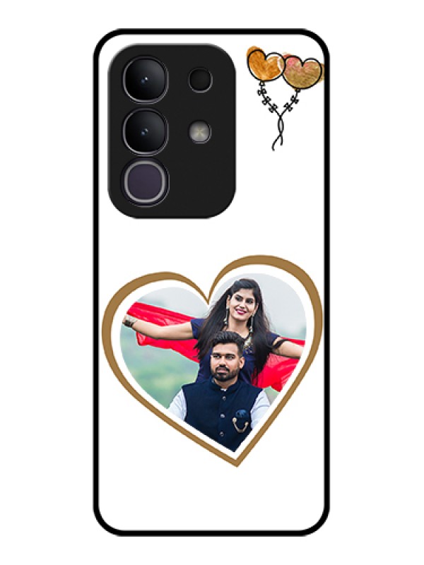 Custom iQOO Z10x 5G Custom Glass Phone Case - You & Me Design