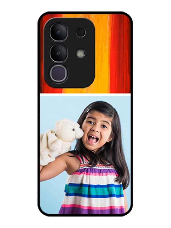 Custom iQOO Z10x 5G Custom Glass Phone Case - Multi Color Design