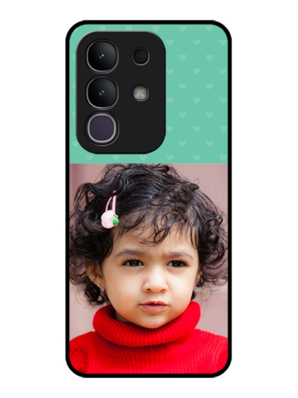Custom iQOO Z10x 5G Custom Glass Phone Case - Lovers Picture Design