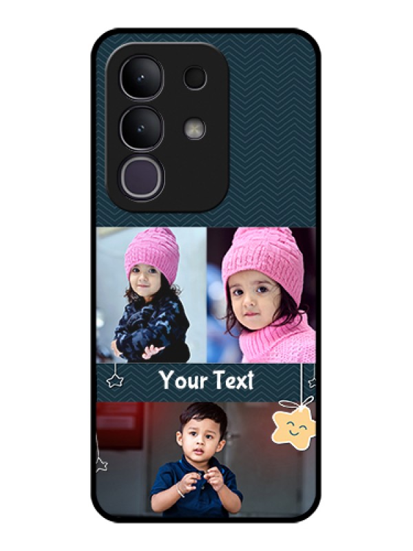 Custom iQOO Z10x 5G Custom Glass Phone Case - Hanging Stars Design