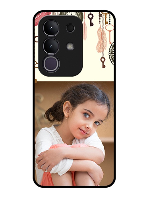 Custom iQOO Z10x 5G Custom Glass Phone Case - Boho Style Design