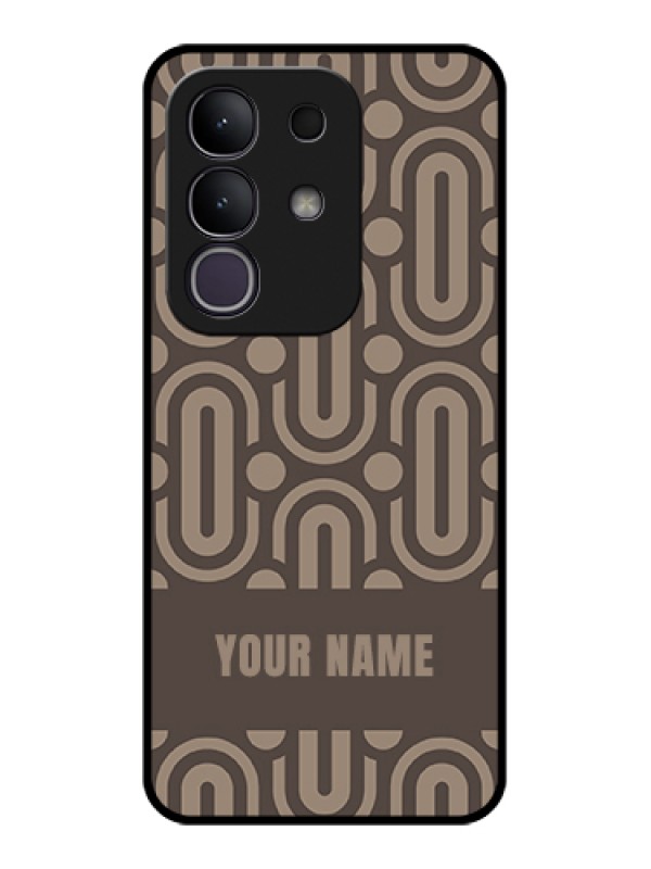 Custom iQOO Z10x 5G Custom Glass Phone Case - Captivating Zero Pattern Design