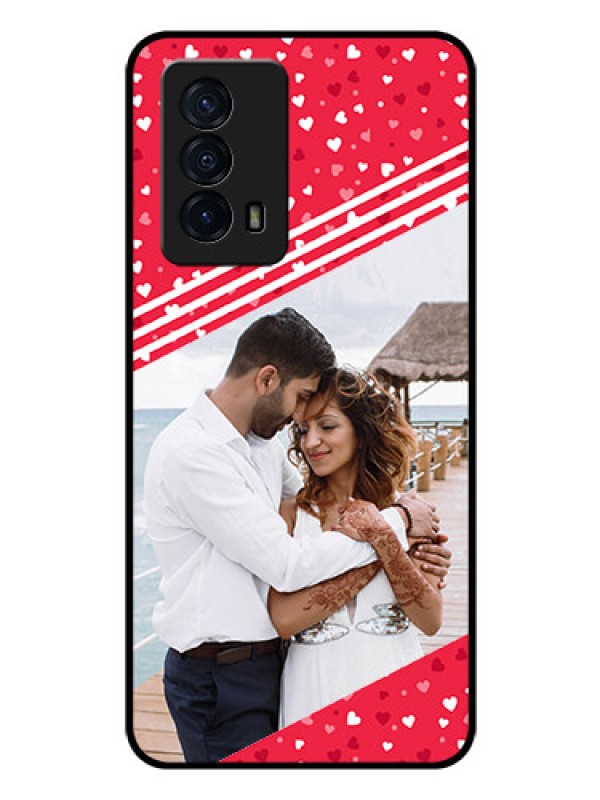 Custom iQOO Z5 5G Custom Glass Mobile Case - Valentines Gift Design