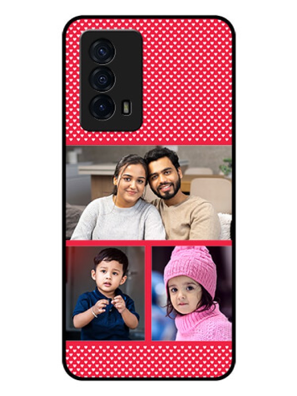 Custom iQOO Z5 5G Personalized Glass Phone Case - Bulk Pic Upload Design