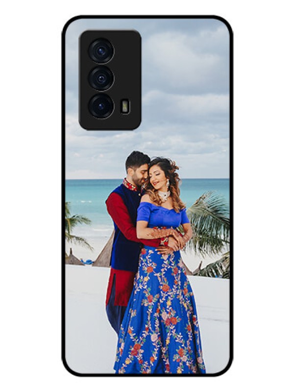 Custom iQOO Z5 5G Photo Printing on Glass Case - Upload Full Picture Design