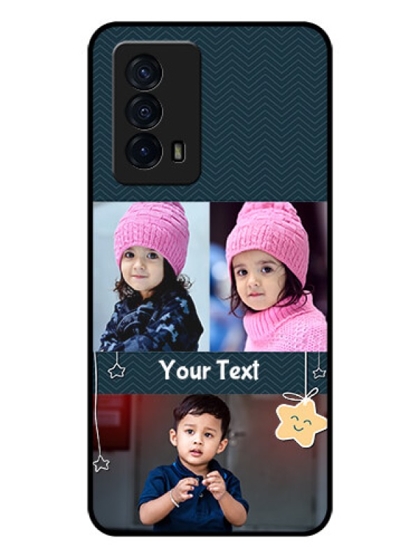 Custom iQOO Z5 5G Custom Glass Mobile Case - Hanging Stars Design