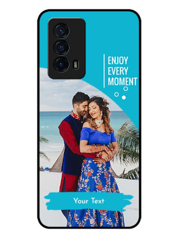 Custom iQOO Z5 5G Custom Glass Mobile Case - Happy Moment Design