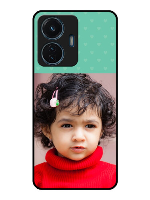 Custom iQOO Z6 44w Custom Glass Phone Case - Lovers Picture Design