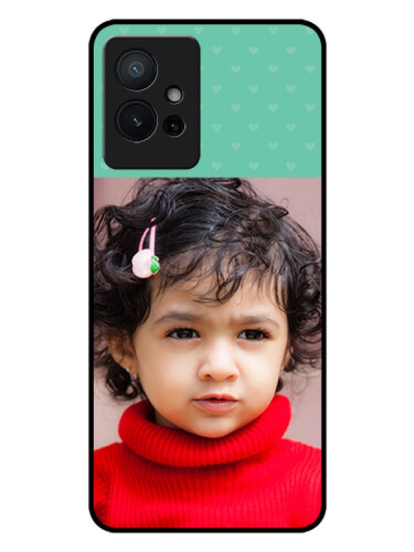 Custom iQOO Z6 5G Custom Glass Phone Case - Lovers Picture Design