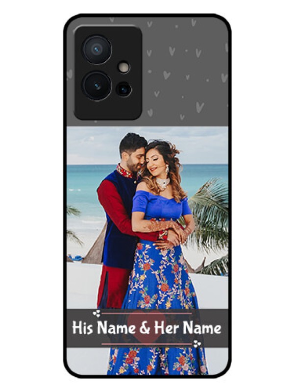 Custom iQOO Z6 5G Custom Glass Mobile Case - Buy Love Design with Photo Online