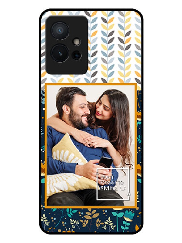 Custom iQOO Z6 5G Custom Glass Mobile Case - Pattern Design