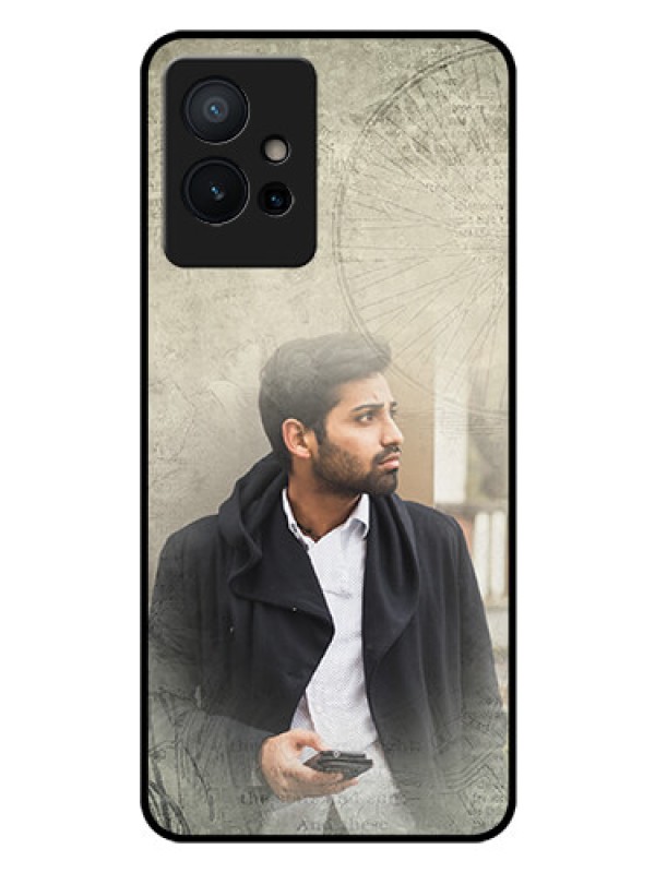 Custom iQOO Z6 5G Custom Glass Phone Case - with vintage design