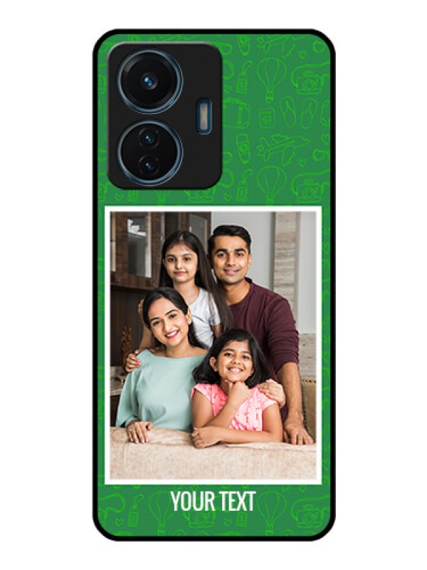 Custom iQOO Z6 Lite 5G Personalized Glass Phone Case - Picture Upload Design