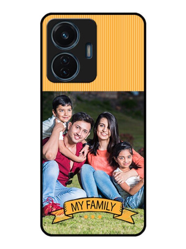 Custom iQOO Z6 Lite 5G Custom Glass Phone Case - My Family Design