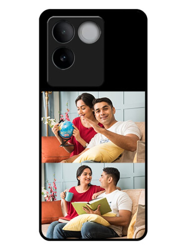 Custom iQOO Z7 Pro 5G Custom Glass Phone Case - 2 Images Design