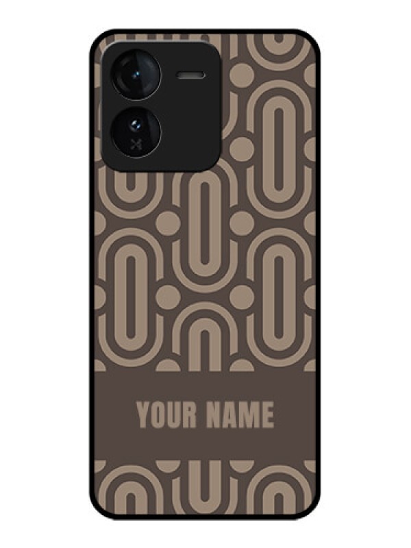 Custom iQOO Z9 5G Custom Glass Phone CaseCaptivating Zero Pattern Design