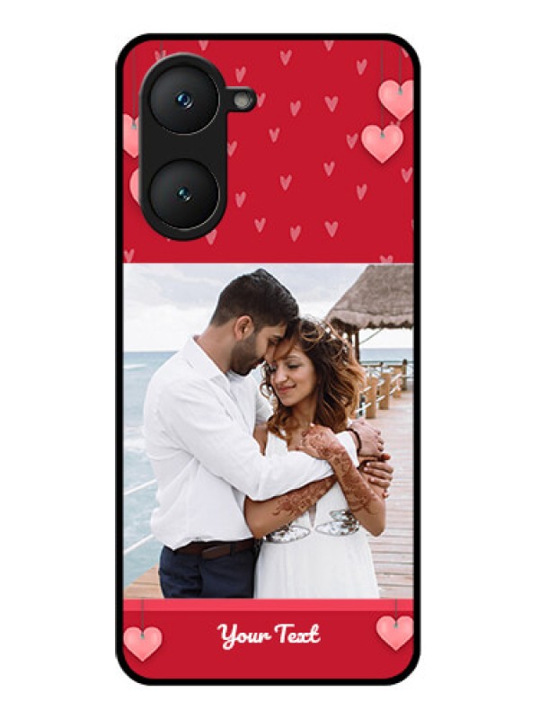 Custom iQOO Z9 Lite 5G Custom Glass Phone Case - Valentines Day Design