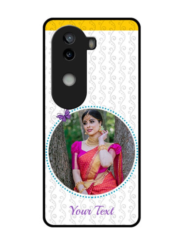 Custom iQOO Z9s 5G Custom Glass Phone CaseGirls Premium Case Design