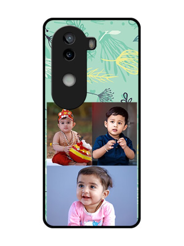 Custom iQOO Z9s 5G Custom Glass Phone CaseForever Family Design