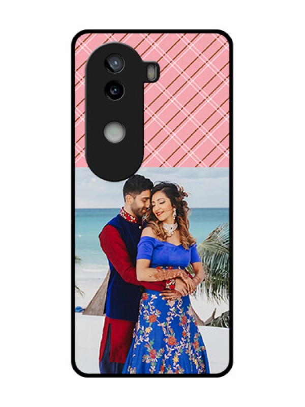 Custom iQOO Z9s 5G Custom Glass Phone CaseTogether Forever Design