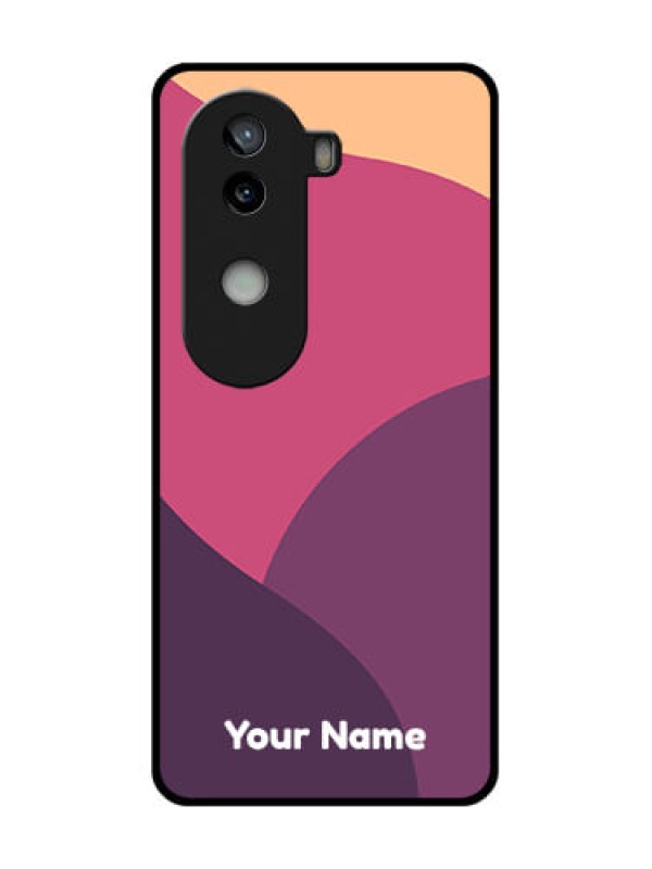 Custom iQOO Z9s 5G Custom Glass Phone CaseMixed Multi - Colour Abstract Art Design