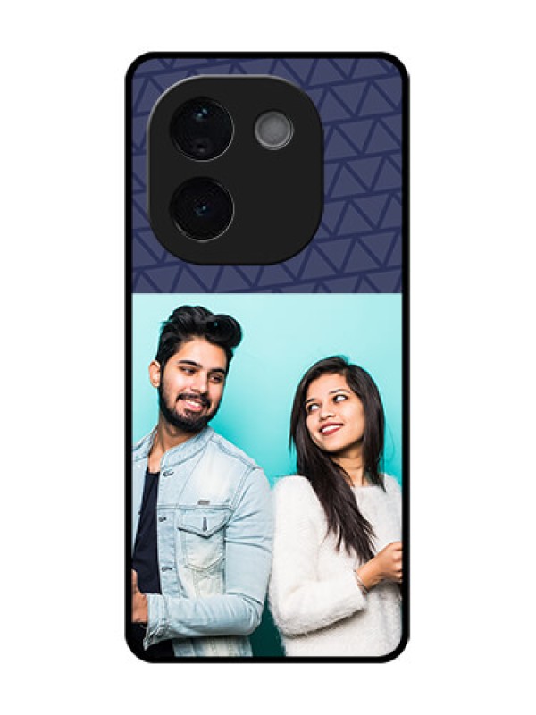 Custom iQOO Z9s Pro 5G Custom Glass Phone CaseWith Best Friends Design