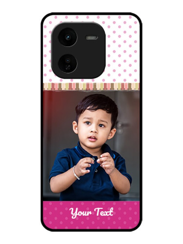 Custom iQOO Z9X 5G Custom Glass Phone CaseCute Girls Cover Design