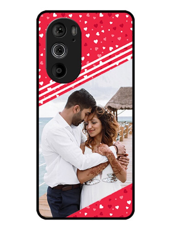Custom Motorola Edge 30 Pro Custom Glass Phone Case - Valentines Gift Design