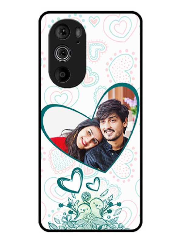 Custom Motorola Edge 30 Pro Custom Glass Phone Case - Premium Couple Design