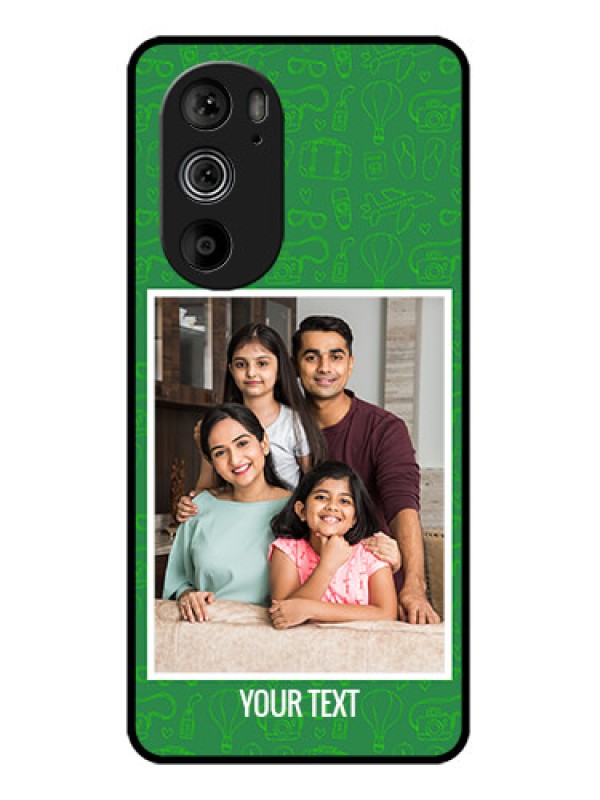 Custom Motorola Edge 30 Pro Custom Glass Phone Case - Picture Upload Design