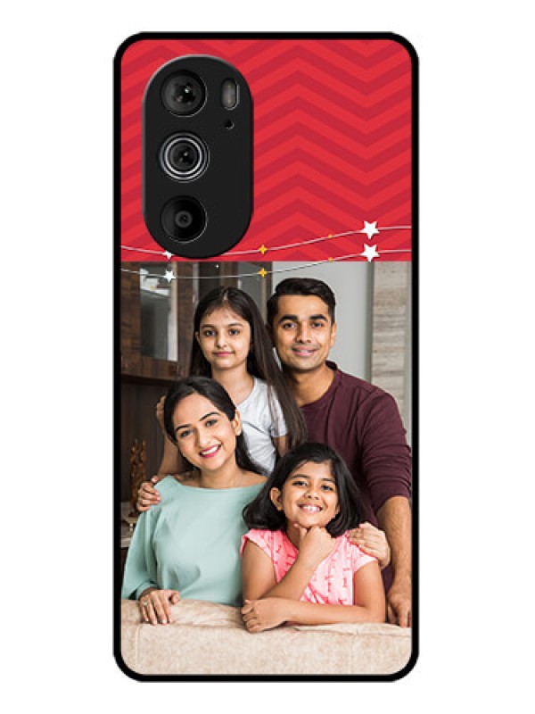Custom Motorola Edge 30 Pro Custom Glass Phone Case - Happy Family Design