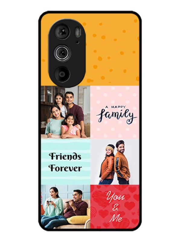 Custom Motorola Edge 30 Pro Custom Glass Phone Case - Images With Quotes Design