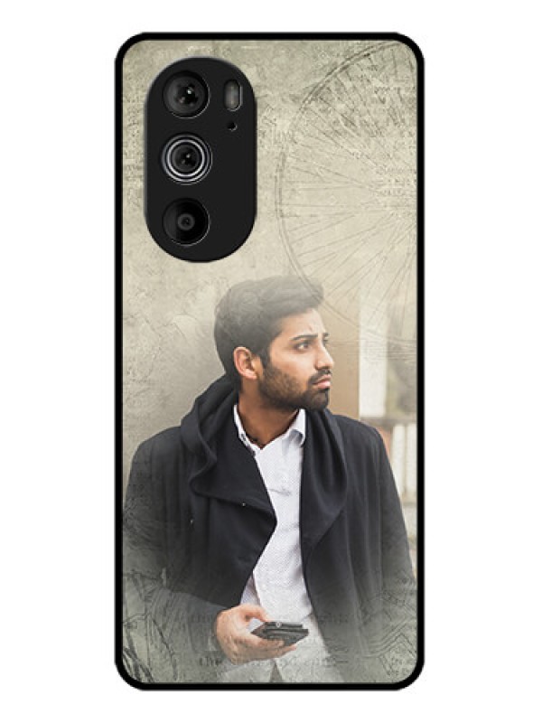 Custom Motorola Edge 30 Pro Custom Glass Phone Case - With Vintage Design