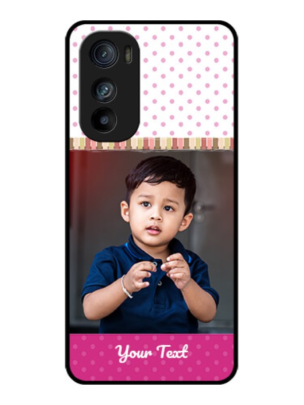 Custom Motorola Edge 30 Custom Glass Phone Case - Cute Girls Cover Design
