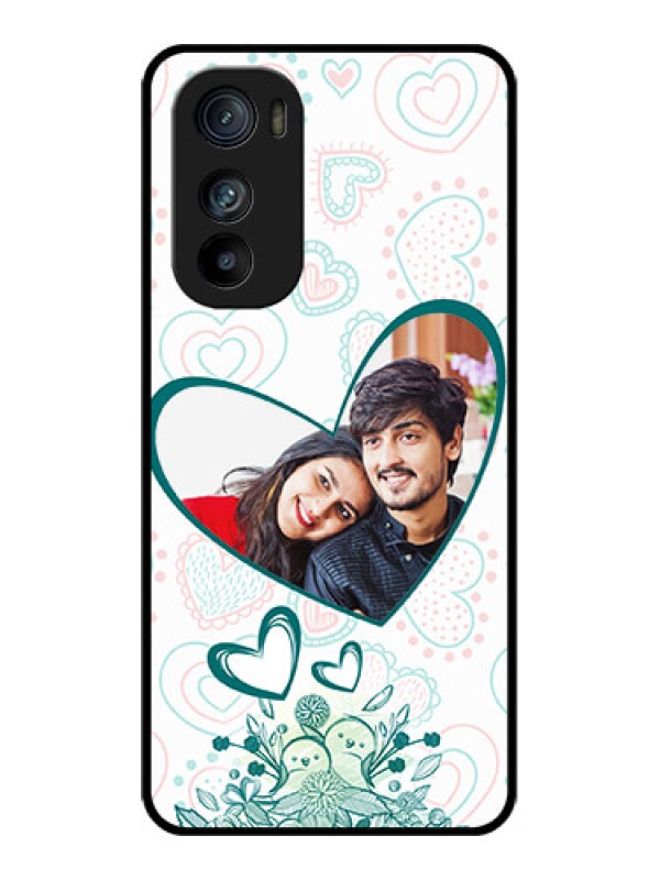 Custom Motorola Edge 30 Custom Glass Phone Case - Premium Couple Design