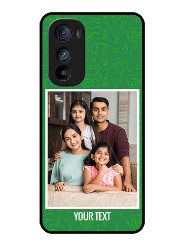 Custom Motorola Edge 30 Custom Glass Phone Case - Picture Upload Design