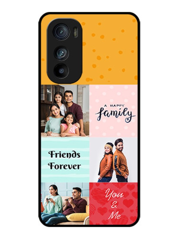Custom Motorola Edge 30 Custom Glass Phone Case - Images With Quotes Design