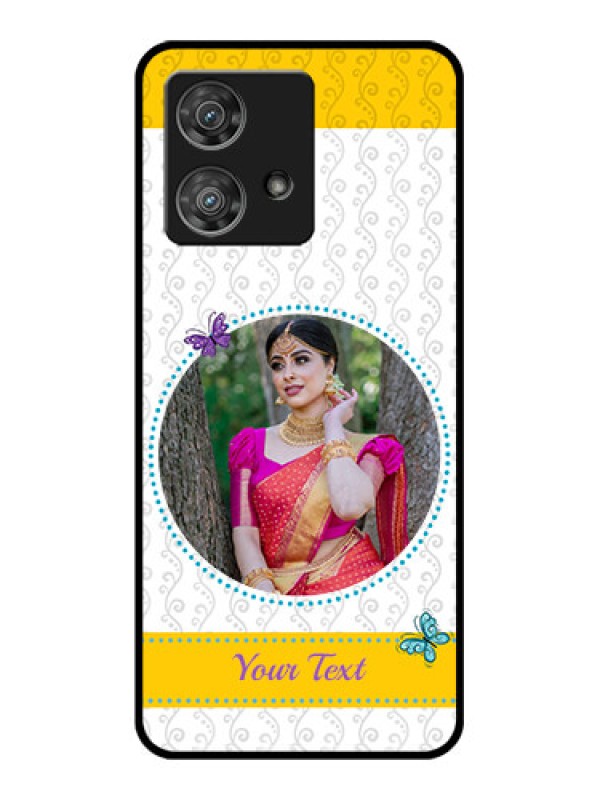 Custom Motorola Edge 40 Neo Custom Glass Phone Case - Girls Premium Case Design