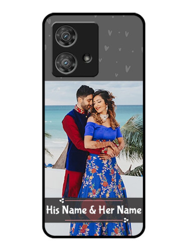 Custom Motorola Edge 40 Neo Custom Glass Phone Case - Buy Love Design With Photo Online