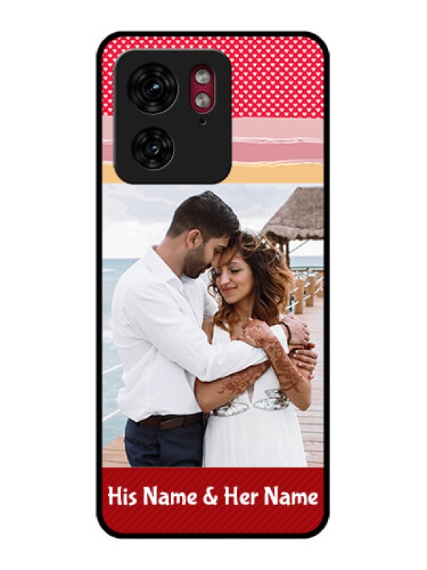 Custom Motorola Edge 40 Custom Glass Phone Case - Premium Case Design